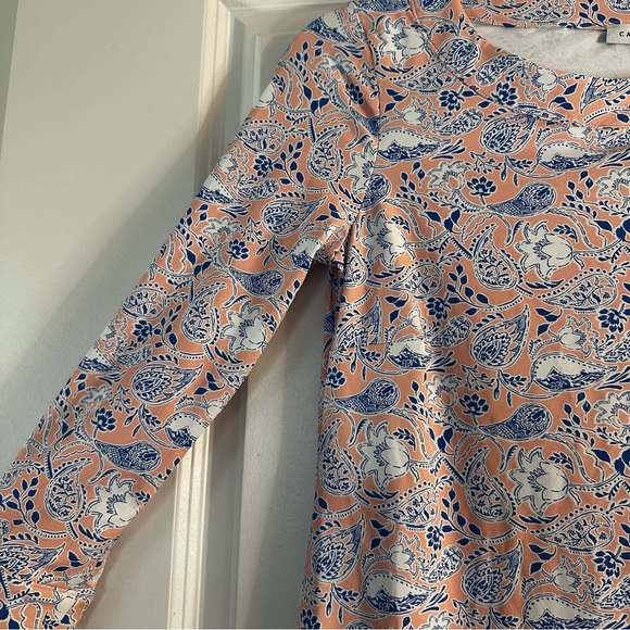 Cabana Life Shift Dress XS UPF 50+ Paisley Print Swim Dress CoverUp Beachwear - Picture 5 of 12